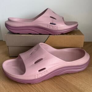 Hoka One One Ora Recovery 3 ‘Pale Mauve’ Unisex Slides- SZ Men 13 - Women 15